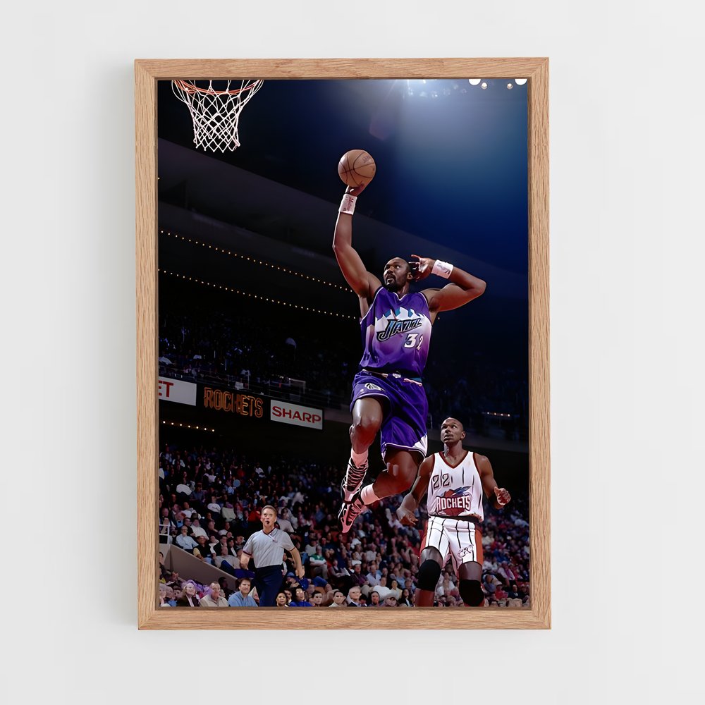 Poster L'Envol de Malone – affiche Basketball (vue 4)